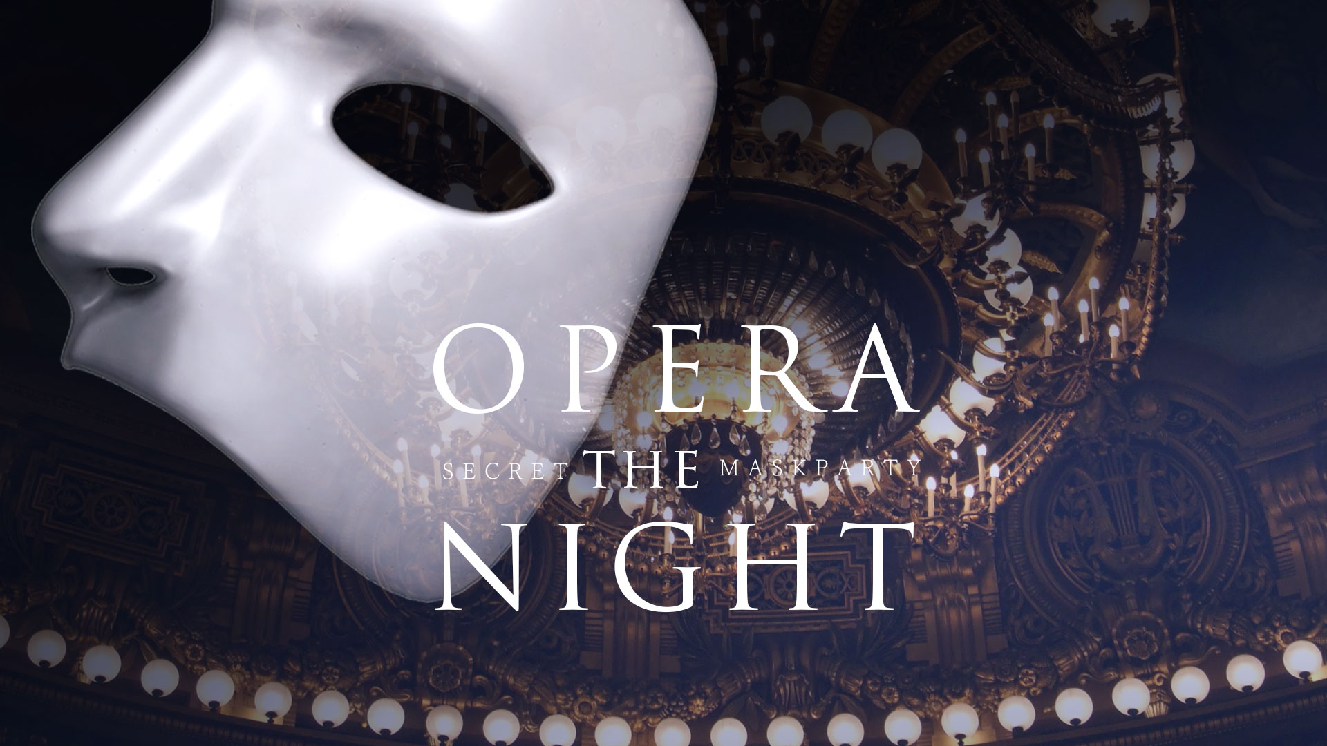 究極の非日常体験を。仮面パーティー「オペラ・ザ・ナイト」